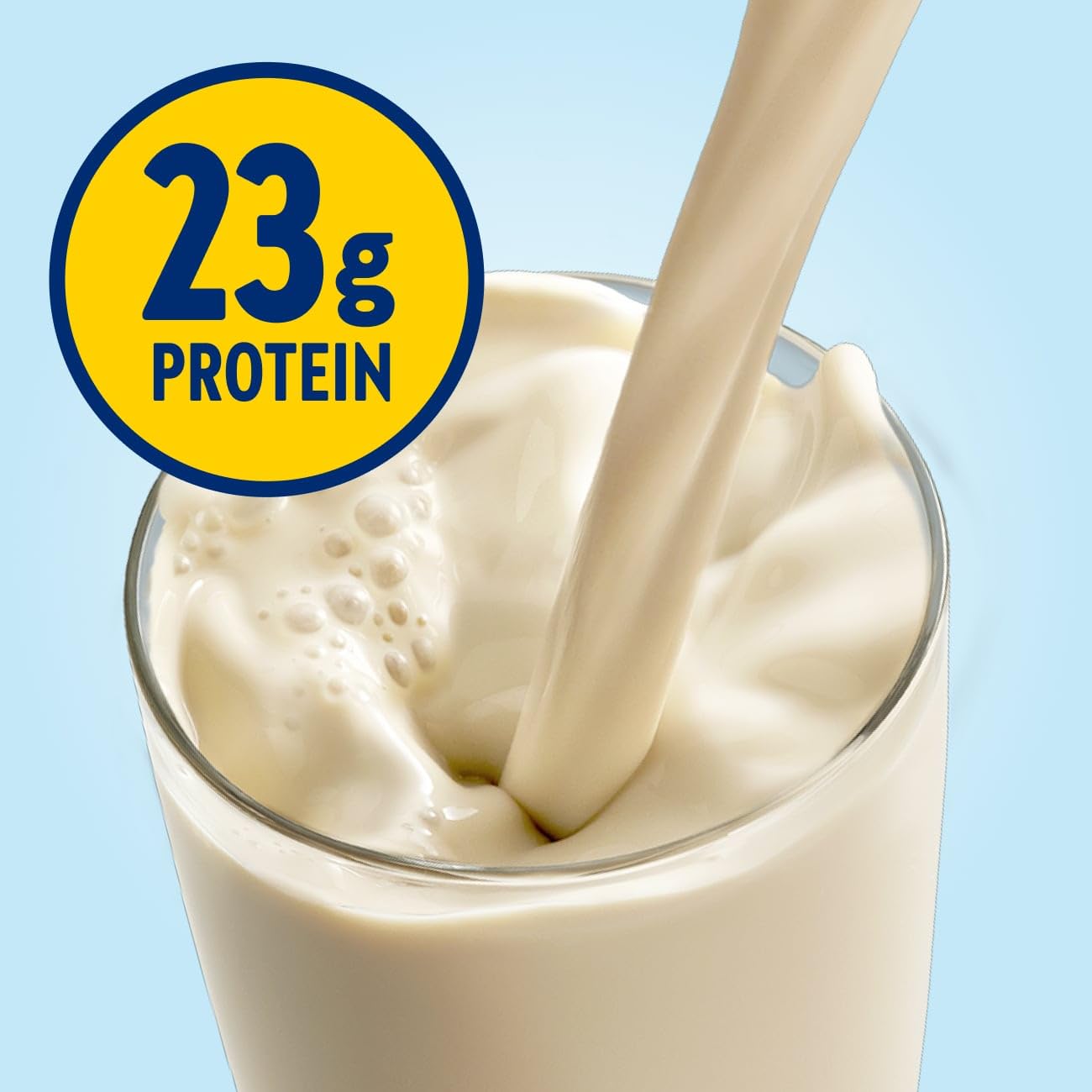 Glucerna Meal Size Shake, 23g Protein, 250 Calories, Classic Vanilla, 16 Fl Oz (Pack of 12), Model 67067