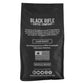 Black   Coffee Company Whole Bean Dark Roast Coffee, 12oz Bag, Roasted Blend, Colombian & Brazilian Beans, Model 30-004-12W
