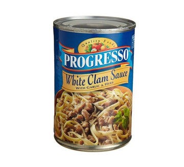 Progresso White Clam Sauce with Garlic & Herb 15 oz (Pack of 12)