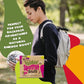 Baobest Superfruit Bites - Baobab Chews Raspberry Snack Pack - Vegan, Gluten Free, Preservative Free, Palm Oil Free, High Vitami