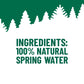 ORIGIN Natural Spring Water, 900 mL, 30.4 Fl Oz, Recycled Plastic Bottle, Pack of 12 - Pure Hydration for Every Occasion