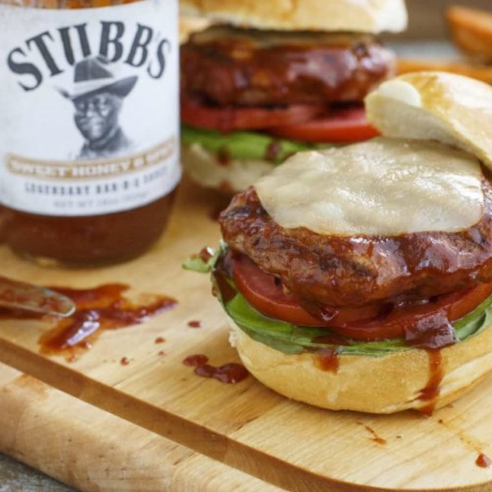 Stubbs Sweet Honey & Spice BBQ Sauce, 18 oz