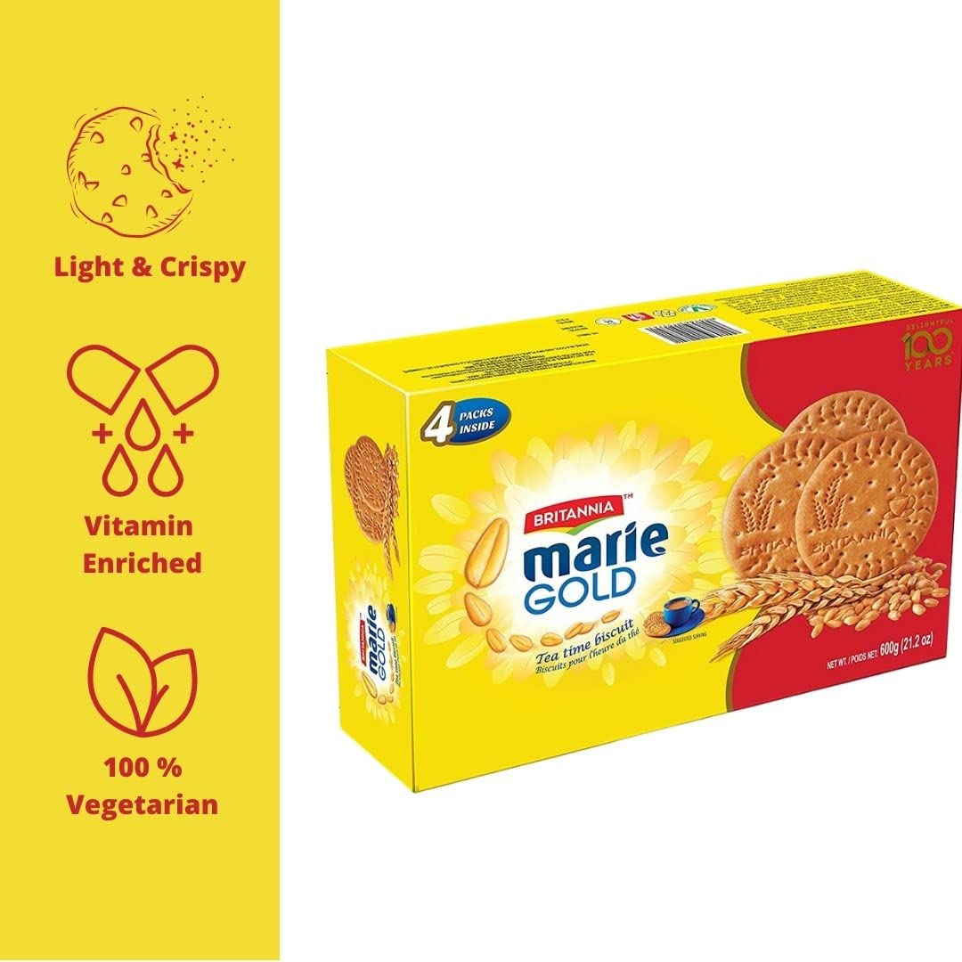 Britannia Prime Tea Value Pack | Cookies & Biscuits Variety Pack | Breakfast & Tea Time Snacks | Healthy, Delicious & Crispy | T