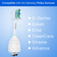 Vochigh Replacement Toothbrush Heads Compatible With Philips-Sonicare: Fits E-Series Hx7022 Cleancare & Xtreme Screw-On Electric