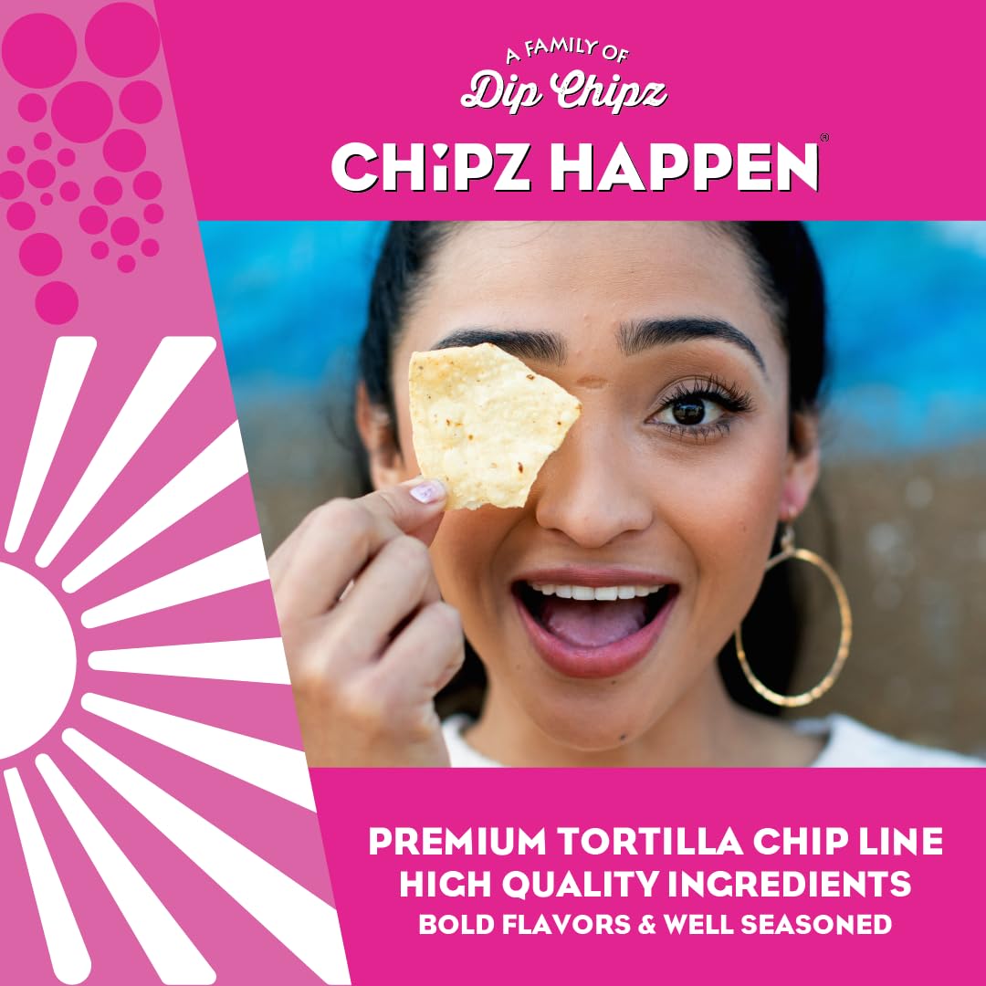 Chipz Happen Dakine Tortilla Chips (Pack Of 4) (Chili Lime)