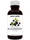 Native Vanilla - Pure Blackberry Extract - 4 Fl Oz - Pure Flavors And Extracts - Perfect For Cooking, Baking, And Dessert Crafti