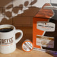 Fresh Roasted Coffee Decaf Caramel Flavored Coffee Pods K-Cup Compatible 24 Count