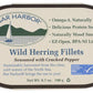 Bar Harbor Wild Herring Fillets, Seasoned with Cracked Pepper, 6.7 Ounce (Pack of 6)