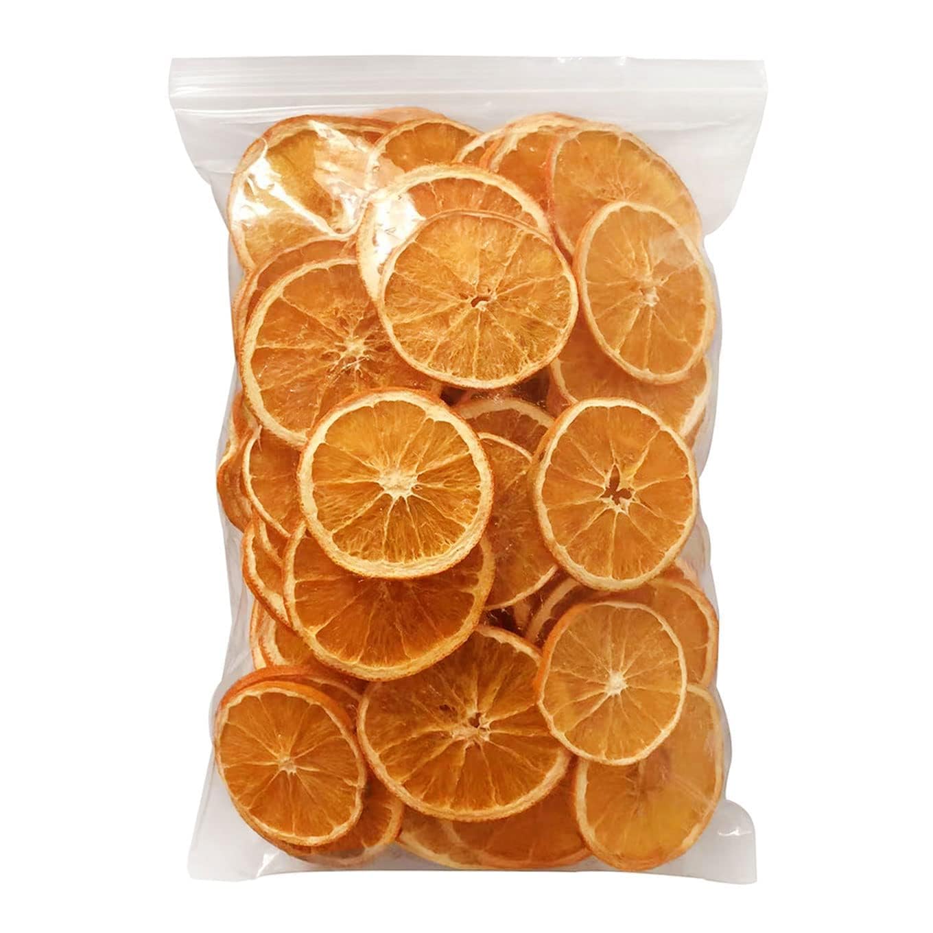 Duwen Dehydrated Orange Slices, Sugar Free, 10.58oz / 300g, Natural Fruit for Cocktails and Crafts