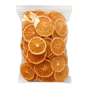Duwen Dehydrated Orange Slices, Sugar Free, 10.58oz / 300g, Natural Fruit for Cocktails and Crafts