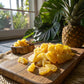 Sincerely Nuts - Dried Pineapple Chunks | Healthy Dehydrated Fruit Snack | Sweet Candied Chewy Tropical Pineapple Bits | Kosher,