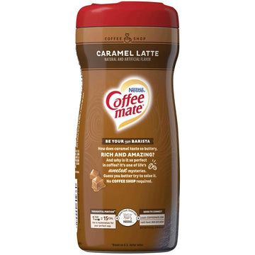 COFFEE MATE Caramel Latte Powder Coffee Creamer, 15 Ounce (Pack of 3)