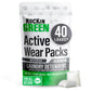 Rockin' Green Laundry Detergent Pods, Plant Based, All Natural Laundry Detergent Pods, Vegan And Biodegradable Odor Fighter, Saf