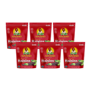 Sun-Maid California Raisins | 32 Ounce Bag | Dried Fruit | No Sugar Added | Naturally Gluten Free | Non-GMO | Vegan And Vegetari