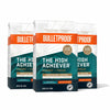 Bulletproof The High Achiever Ground Coffee, 10 Ounces (Pack Of 3), Medium-Dark Roast Enhanced Coffee With Lion'S Mane Mushroom, B Vitamins, And Adaptogens For Energy And Focus