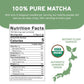 Handpick Japanese Organic Matcha Green Tea Powder (100 Servings) - Authentic Premium Second Flush Harvest | Resealable Ziplock P
