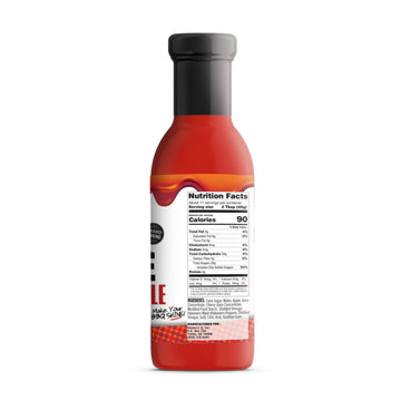 Kosmos Q Cherry Apple Habanero Bbq Glaze - 15.5 Oz Bottle For Sticky & Flavorful Barbecue - Thick Bbq Glaze For Competition Read