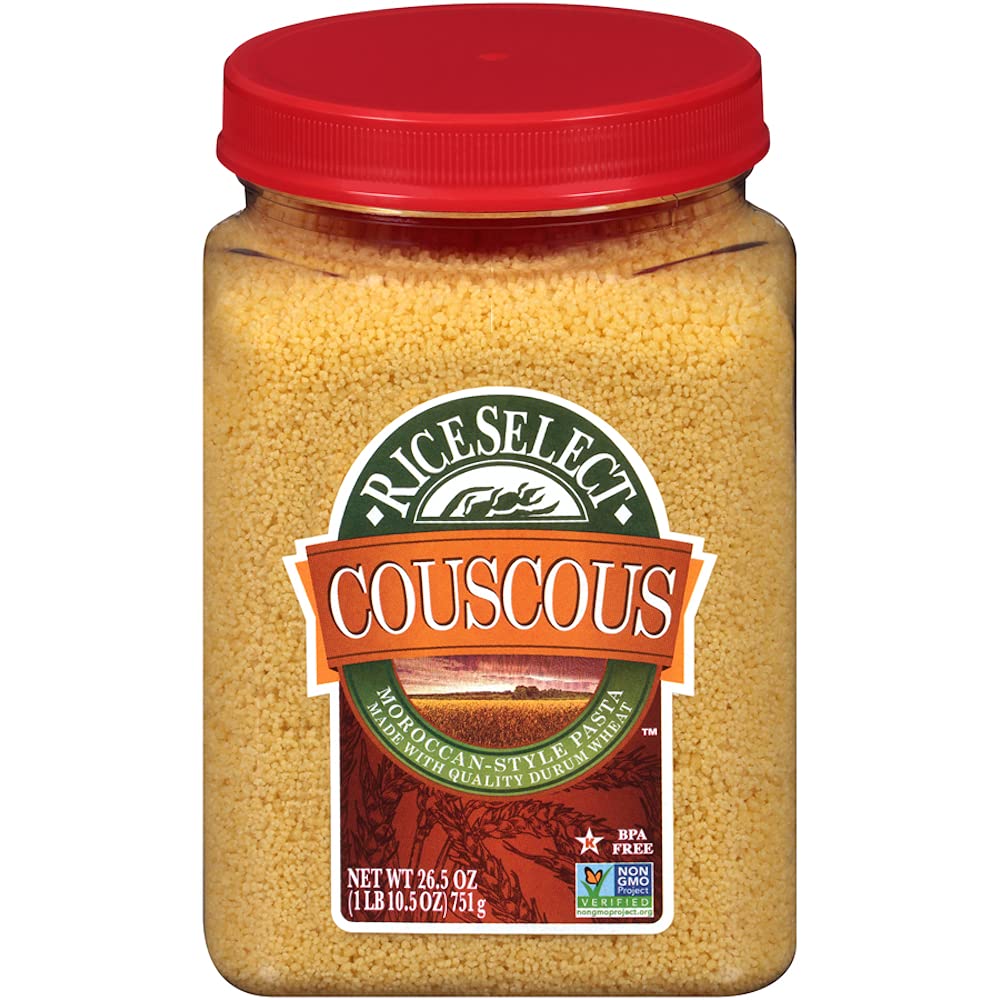 RiceSelect Original Couscous, Pack of 4, 1.65 Pound Total, Model 905622