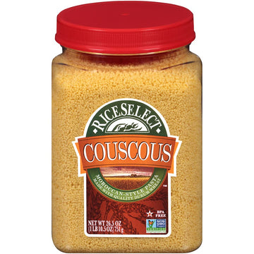 RiceSelect Original Couscous, Pack of 4, 1.65 Pound Total, Model 905622