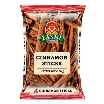 Laxmi Cinnamon Sticks 200Gm (7Oz) | Aromatic Sweet, Spicy, And Earthy Cinnamon Sticks | Non Gmo Certified | Cinnamon Sticks For Cooking