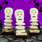 Halloween Peeps - Ghosts, Skulls, Monsters & Pumpkins - Gift Bundle Of 4, 3Oz. 6Ct Boxes (One Each) By Lyzas Sweets &