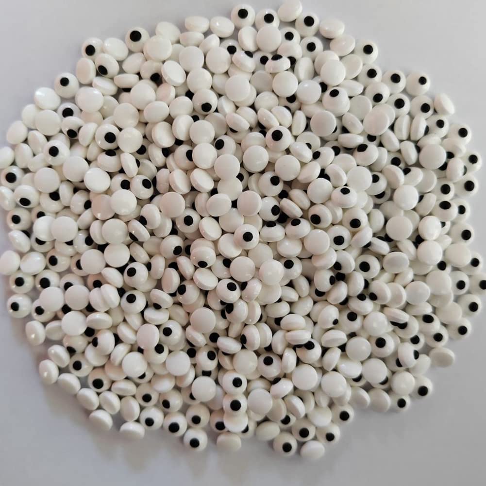 Candy Eyes - Halloween Sprinkles - Cake Sprinkles - Candy Eyeballs - Cupcake and Cake Topper - Edible Eyes for Decorating - Mini