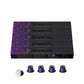 Nespresso Capsules OriginalLine Arpeggio Dark Roast Espresso Coffee Pods 50 Count Black/Purple