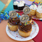 Purdue Boilermakers Logo Secondary Cupcake Picks Toppers Decoration Set Of 6