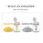 Colaele Edible Glitter Powder - Food Grade Luster Dust for Cake Decorations, 5g, Gold/Silver