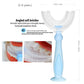 Tusiwit Kids Toothbrushes U Shaped With 3 Pcs Soft Food Grade Silicone Heads For Toddler,Childrens, Full Mouth Kids Tooth Brush