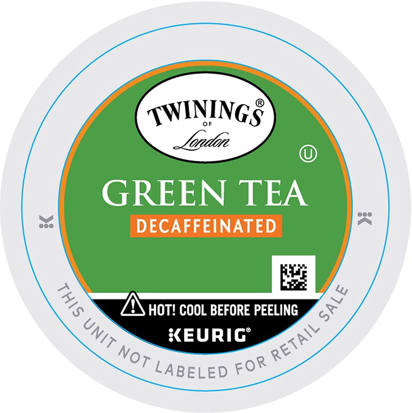Twinings Decaffeinated Green Tea K-Cup Pods for Keurig, 24 Count (Pack of 1), Smooth Flavour, Enticing Aroma, Enjoy Hot or Iced