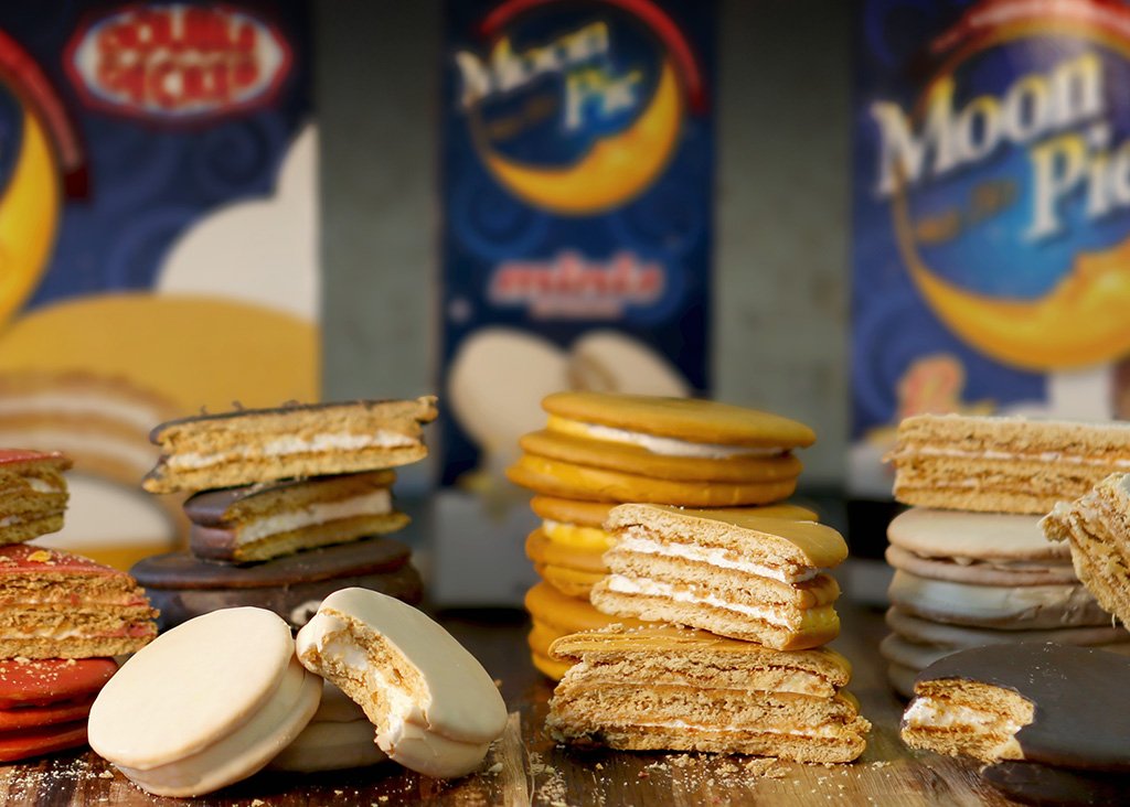 MoonPie Double Decker Banana Marshmallow Sandwich, 2oz, 12 Count Box, 72 Count Total, 2.06 Pound (Pack of 6)