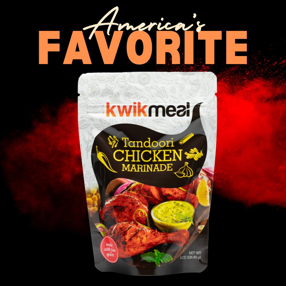 Restauraunt Style Tandoori Chicken Marinade Paste | 226g (8.0 OZ) | Perfect Marinade for Tandoori & Tikka | 12 Aromatic Spices |