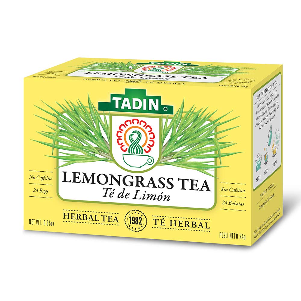 Lemongrass Lemon Tadin Tea - Te De Limon - Premium Tea For Nerves - Pack Of 2