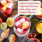 The Republic of Tea Hibiscus Sangria Iced Herbal Tea 8 Count, Pink, Model 16445, Naturally Caffeine Free