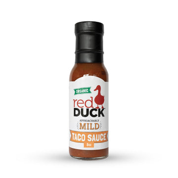 Red Duck Approachably Mild Organic Taco Sauce - Gluten-Free  Vegan  8 Ounces