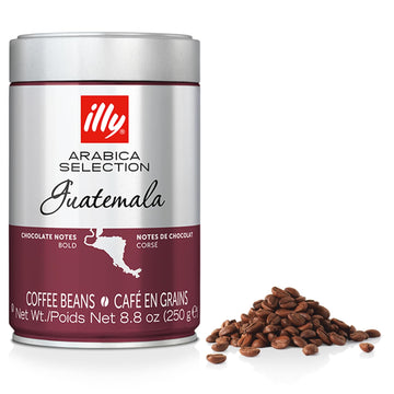 Illy Whole Bean Coffee - Perfectly Roasted Whole Coffee Beans - Guatemala Dark Roast - With Notes Of Chocolate - Complex & Balan