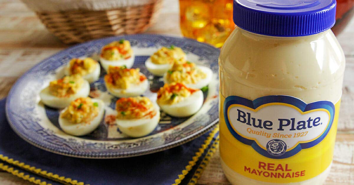 Blue Plate Real Mayonnaise, 48 Fl Oz Jar (Pack of 8)