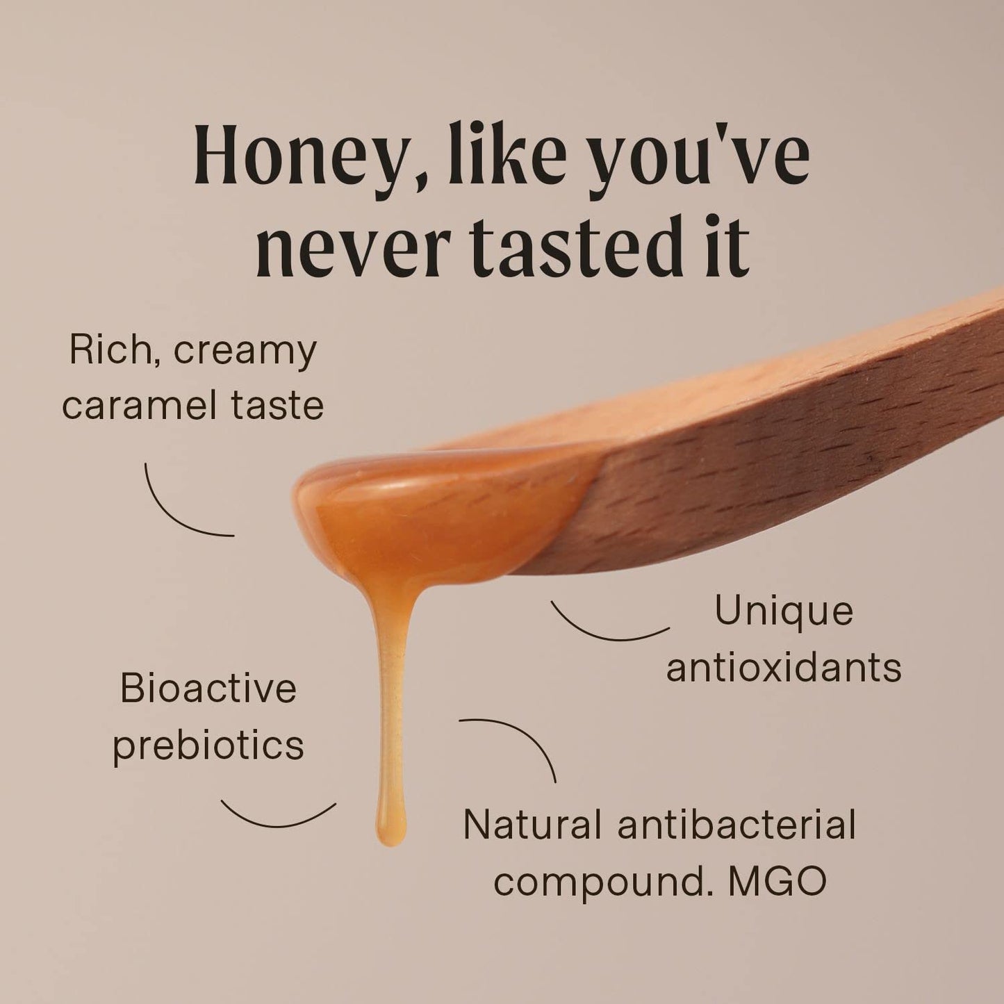 Manukora Raw Manuka Honey, MGO 50+, Non-GMO, 250g (8.82 Oz) - Traceable Wellness Support from New Zealand