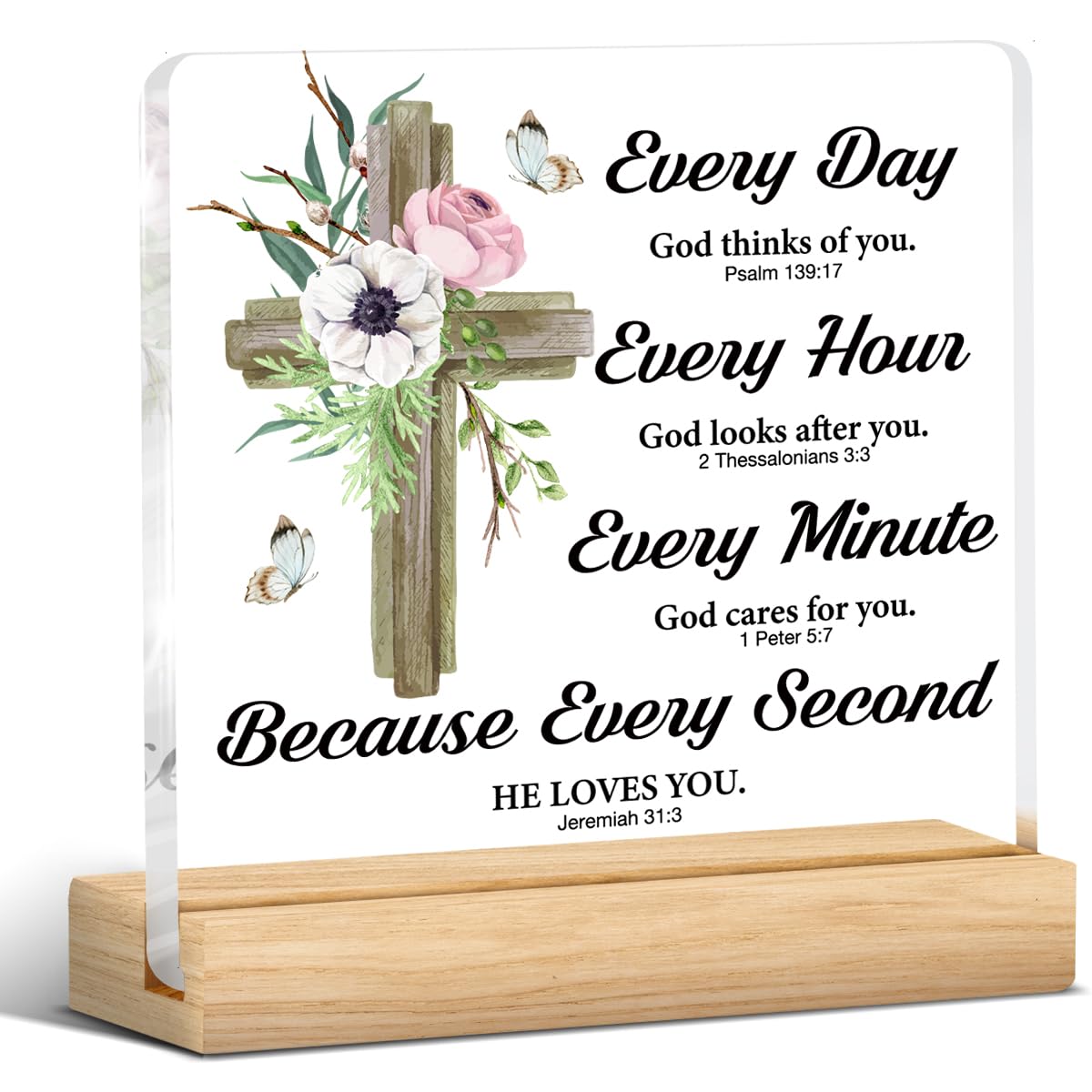 Christian Gifts for Women, Inspirational Gifts with Bible Verse, Religious Gifts for Female Friends Mom, Scripture Gifts for Pra
