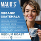 Maud'S Organic Guatemalan Coffee Pods, 50 Ct | Fair Trade Single Origin | 100% Arabica Organic Medium Dark Roast Coffee | Solar