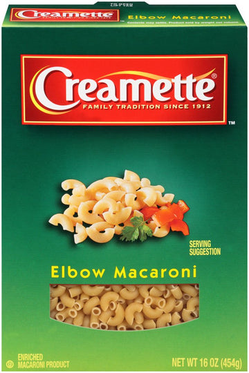 Creamette Elbow Macaroni Pasta, 16 oz Box