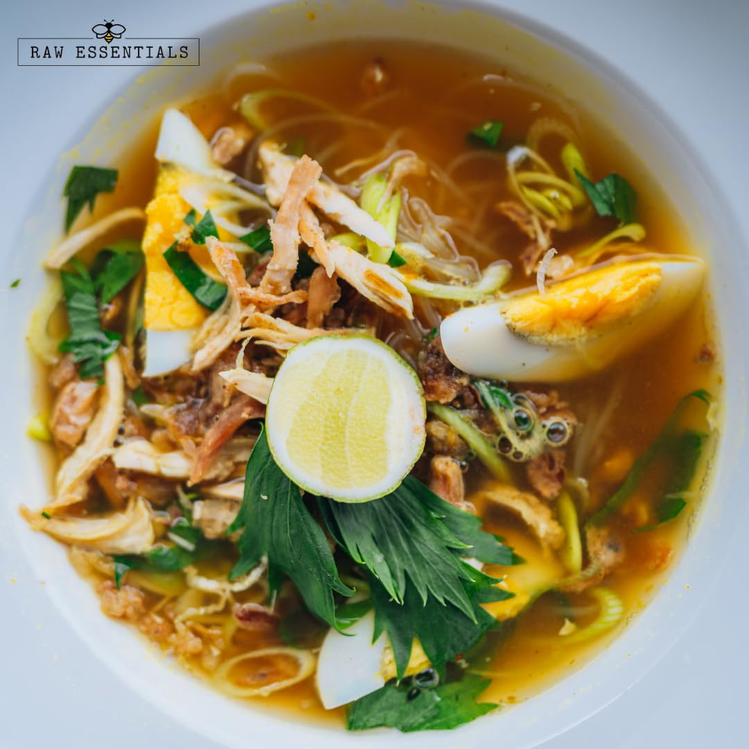 Raw Essentials Chicken Ramen, Soup, And Pho Seasoning Blend - Robust, Savory Seasoning For Soup, Ramen, Pho, Gravy, Roux, And Mo