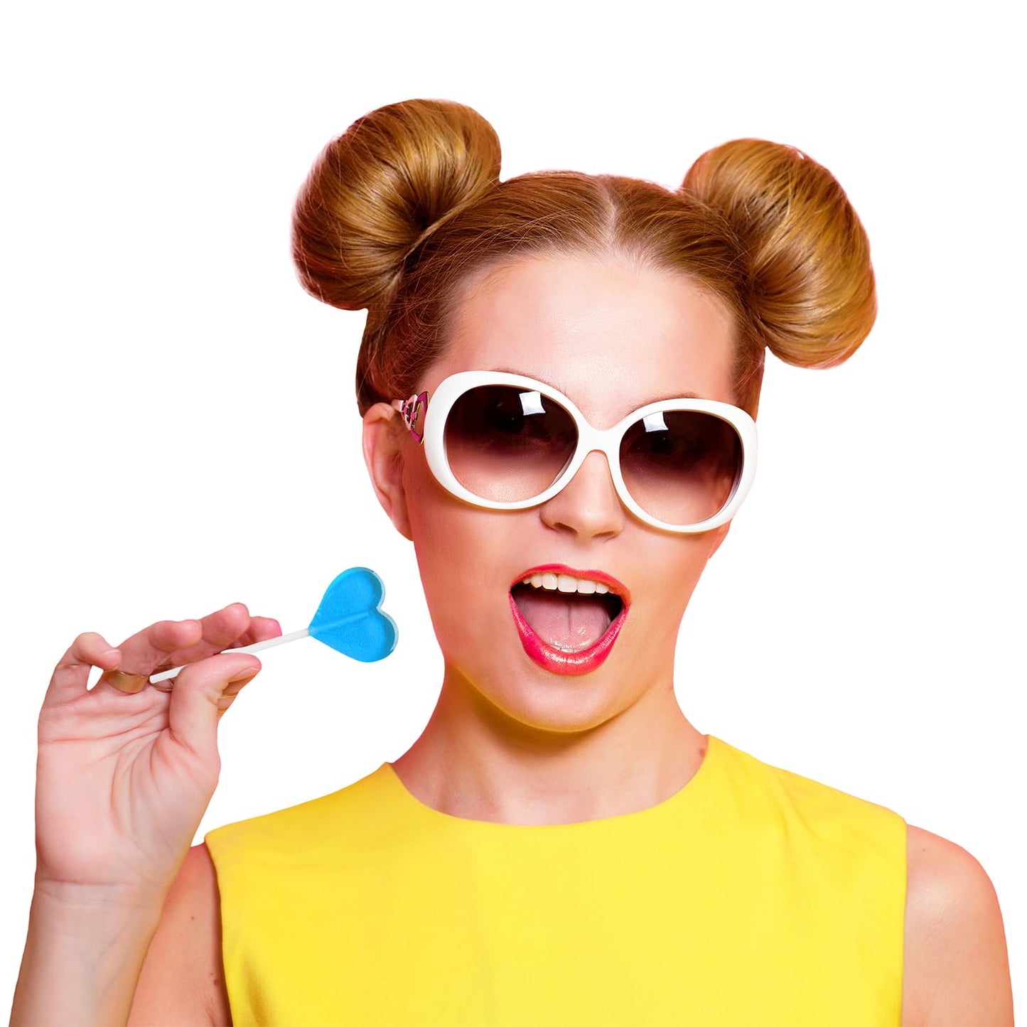 Fruidles Lollipops Mini Heart Shaped Flavored Delicious Lollipop, Individually Wrapped, 5G Lollipop (120 Lollipops, Fruit Punch)