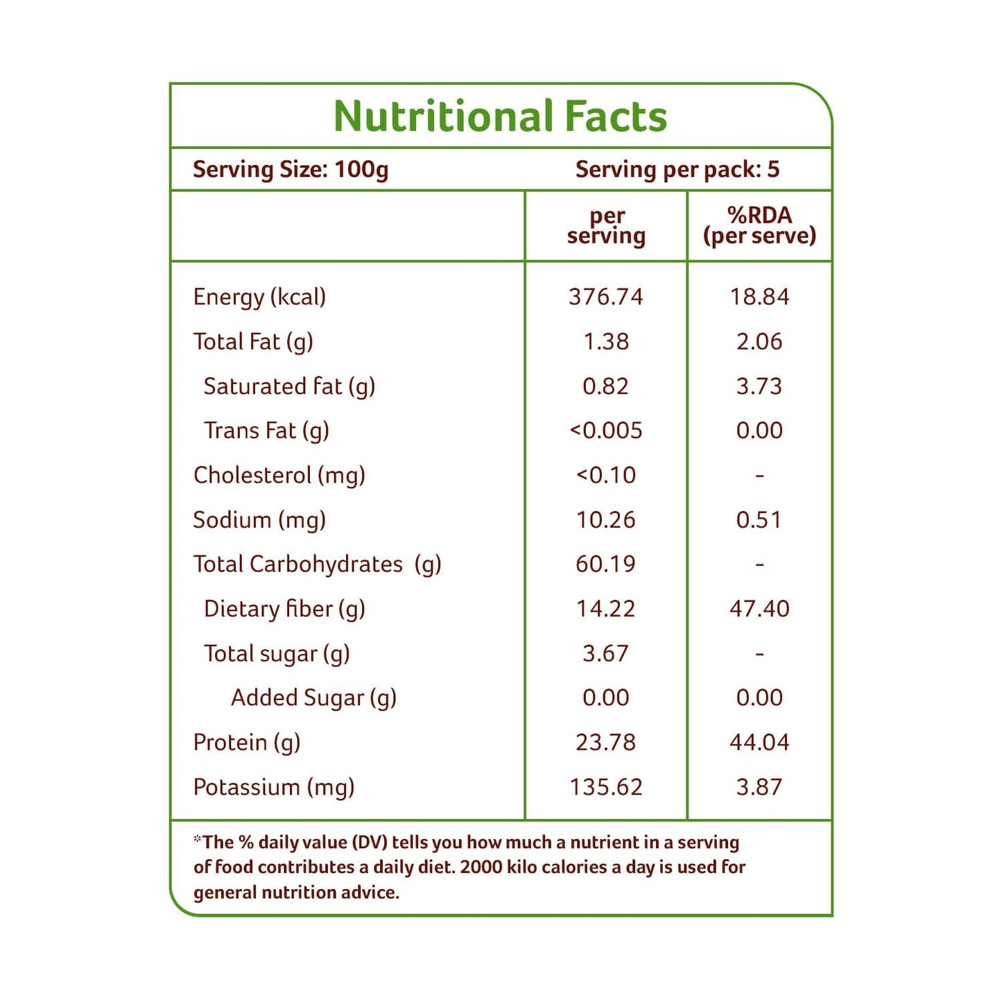 Organic Tattva Moong Dal Yellow Split, 500G
