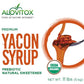 Organic Yacon Syrup By Alovitox - Natural Sweetener Rich In Antioxidants, Vitamins, Prebiotics - Usda Organic