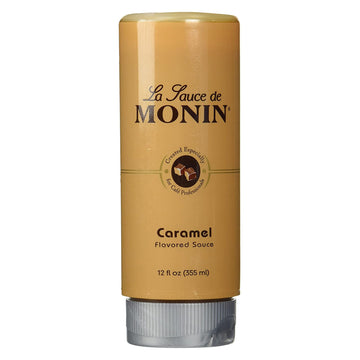 Monin - Gourmet Caramel Sauce, Rich And Buttery, Great For Desserts, Coffee, And Snacks, Gluten-Free, Non-Gmo (12 Ounce)