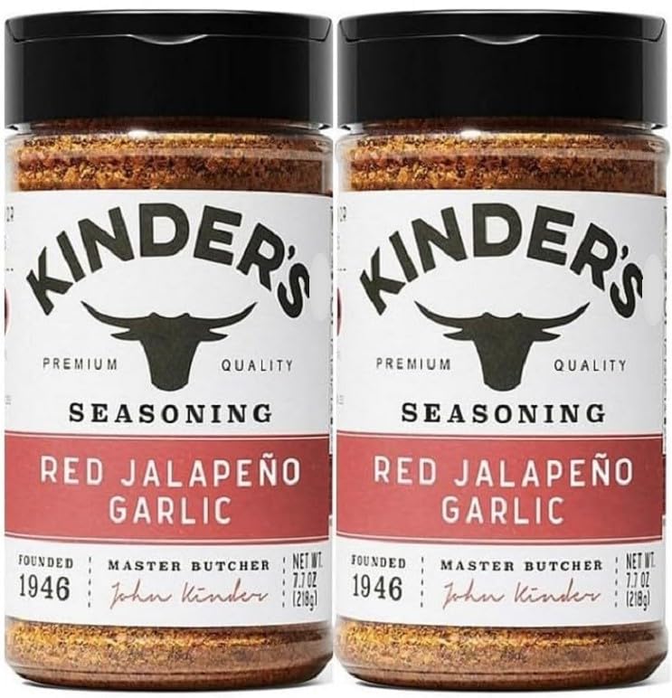 (Pack of 2) Red Jalapeno Garlic Seasoning (7.7oz) Bottles