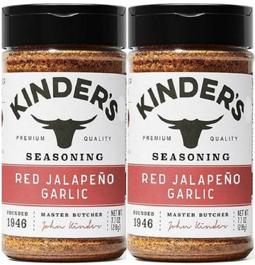 (Pack of 2) Red Jalapeno Garlic Seasoning (7.7oz) Bottles
