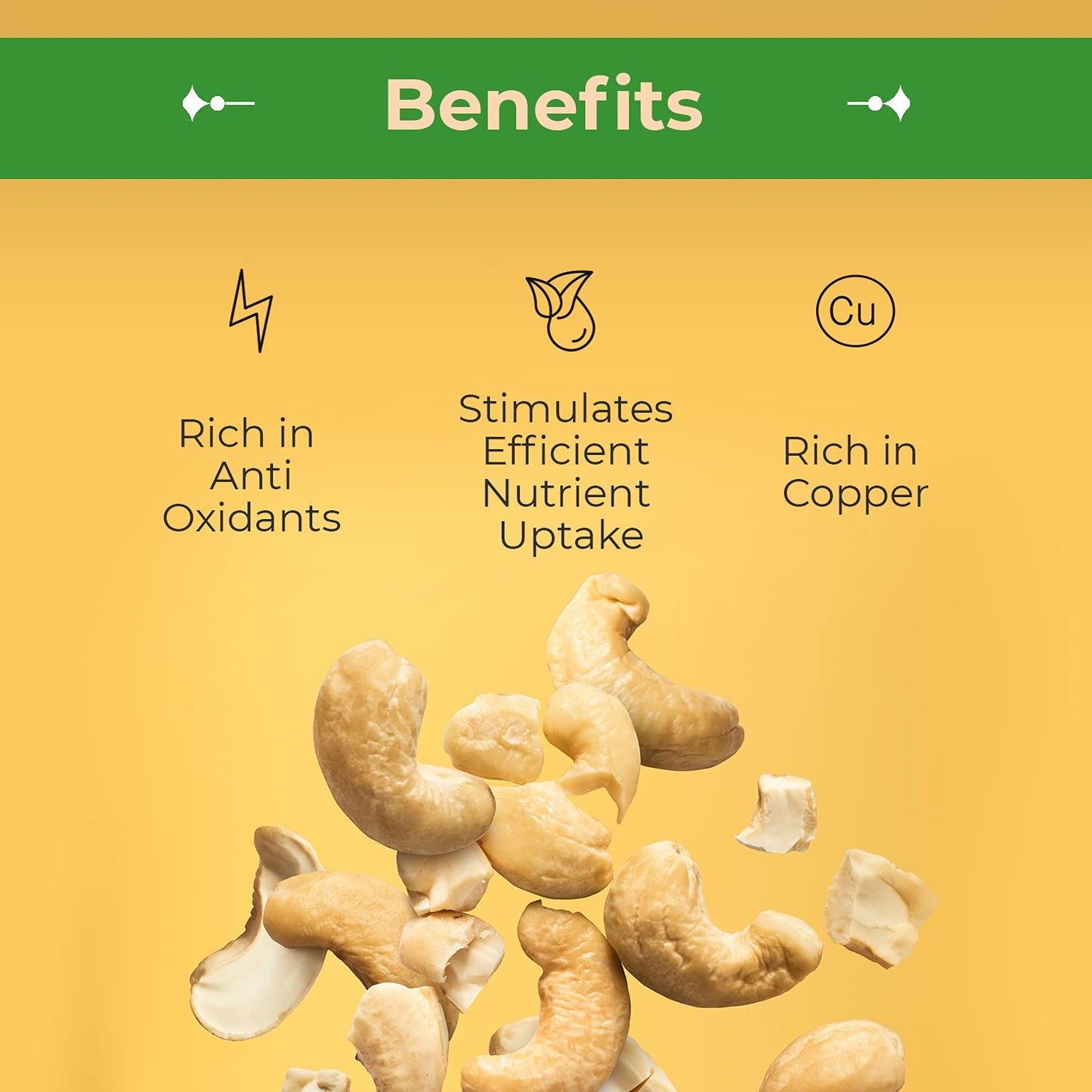 Sincerely Nuts - Raw Cashews Pieces Unsalted | Healthy Snack, Source Of Protein | Keto And Paleo Friendly Gourmet Quality Vegan